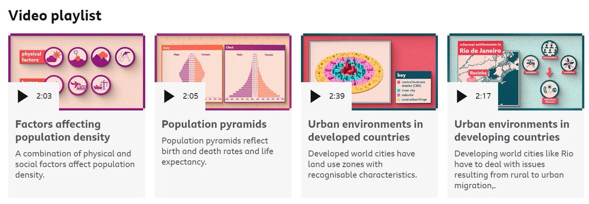 Stumbled across this series of up-to-date videos on BBC Bitesize earlier whilst working on our Y7 resources. 
Judging from the sources credited at the end, these are very new! First couple proving very useful for our Y7 curriculum😊

Link: bbc.co.uk/bitesize/topic…