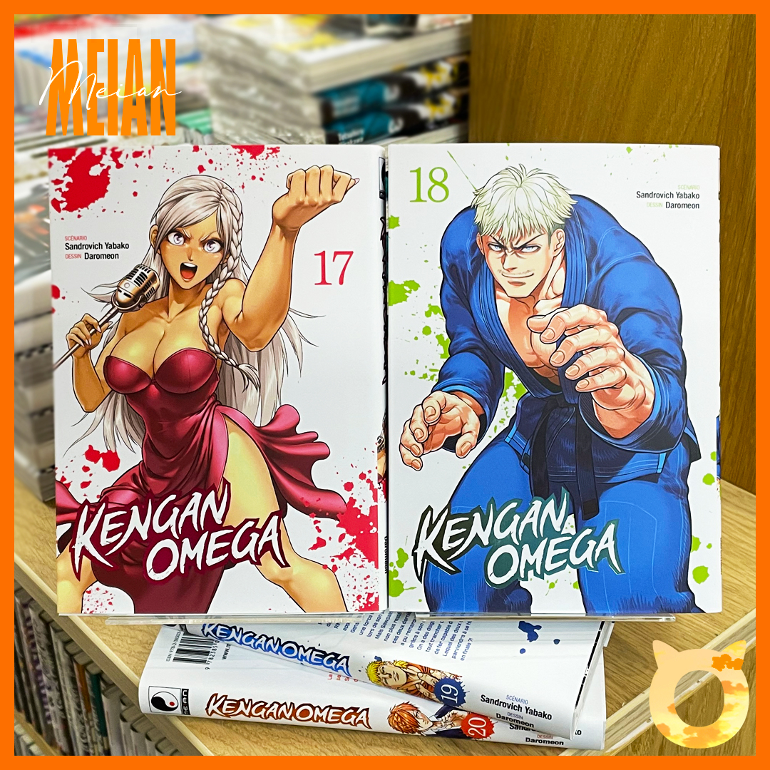 InokuMangaStore's tweet photo. Les nouveautés manga @MeianFR  du 13 décembre, à retrouver chez INOKU ✨

-> Reincarnated Into a Game as the Hero's Friend, tome 3
-> The Saint Whose Engagement was Broken, tome 4
-> Tsukimichi - Moonlit Fantasy, tomes 3 &amp; 4
-> OUT, tomes 5 à 8
-> Kengan Omega, tomes 17 à 20 🔥 https://t.co/SaX16maoNq
