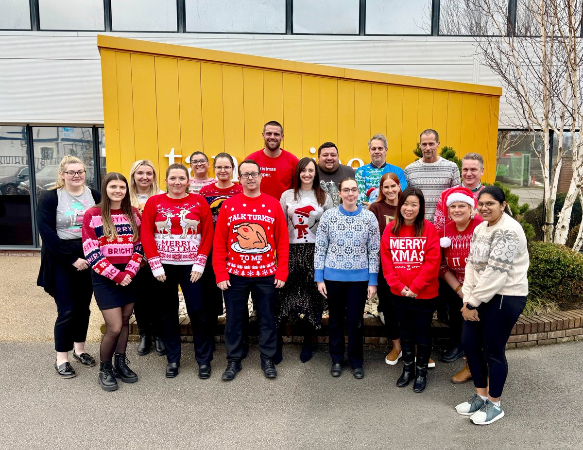 Today we joined the millions of people across the UK by wearing our festive jumpers with pride to raise money for Save the Children! 🎄🎅

You can donate via this link: donate.justgiving.com/fundraising/cj…