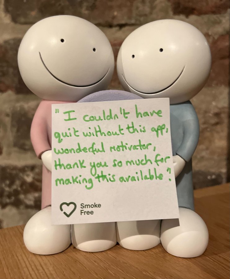 thesmokefreeapp's tweet photo. Thank you to all of our app users who take the time to let us know how the app has helped you!
It makes us proud to do what we do. ๐ #SmokeFree #SmokeFreeApp #StopSmoking
https://t.co/8fMz0TzHlp https://t.co/zrV6QicJa8
