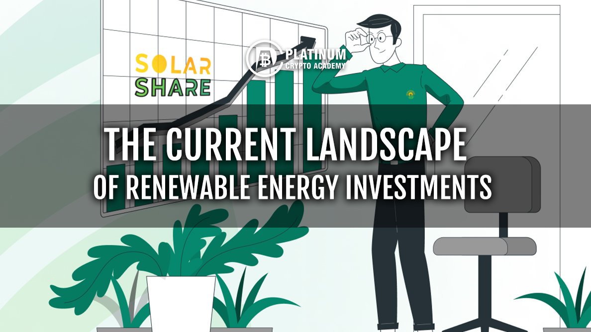 THE CURRENT LANDSCAPE OF RENEWABLE ENERGY INVESTMENTS

The global energy sector is at a turning point. Rapid population growth, urbanization, and industrial expansion have driven energy demands to unprecedented levels.

#SolarShare #Tokenized #Token #Renewable #Energy #Fuels