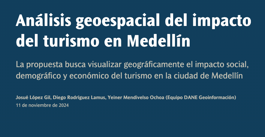 DANE_Colombia's tweet image. 5/ Al final del evento, Alexander Loschky, reveló a los ganadores, y nos complace compartir que el equipo del DANE-Geoinformación ocupó el tercer puesto en el #UNDatathon2024.🏅🎉¡Felicitaciones a nuestro equipo por su dedicación y esfuerzo! 🙌