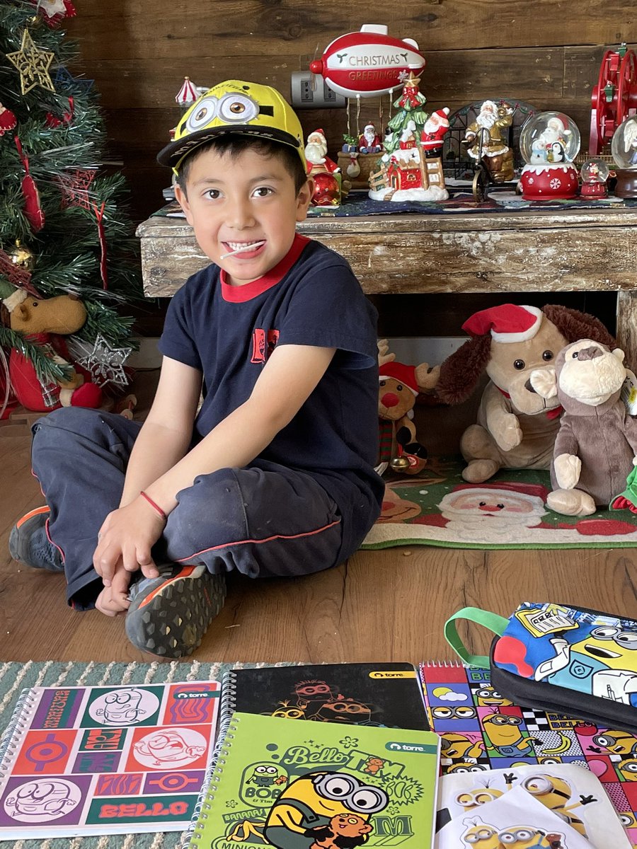 Mushermac's tweet photo. #Calan #concursocalan #minions feliz mi hijo con la llegada de su premio de Halloween-Minions muchas gracias, saludos desde #Villarrica https://t.co/yDhiJtth8k