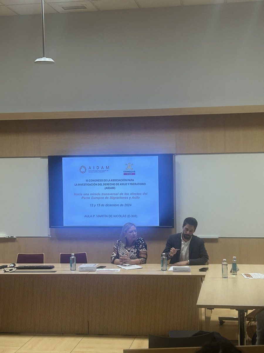 Continúa la primera jornada del #IIICongresoAIDAM con la intervención de Juan Luis Vallterra, Subdirector General de Planificación y Evaluación.