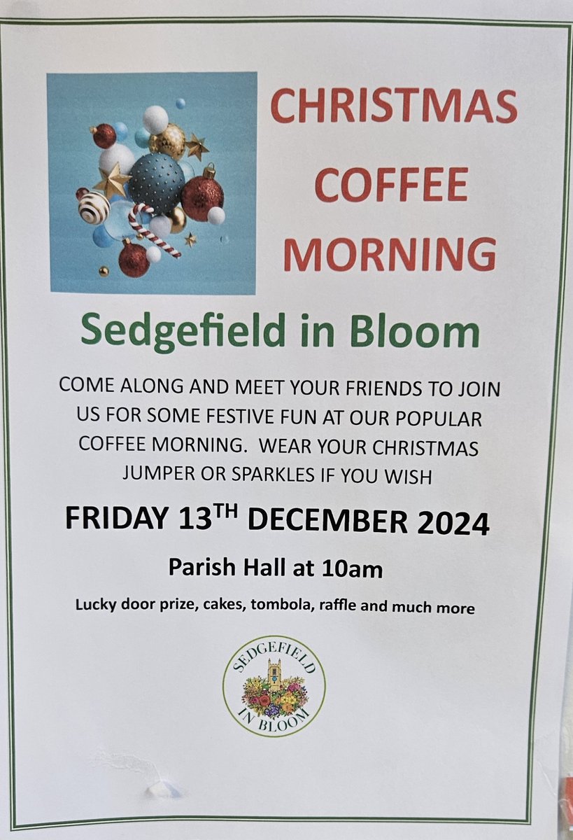 Sedgefield Round Up tweet media
