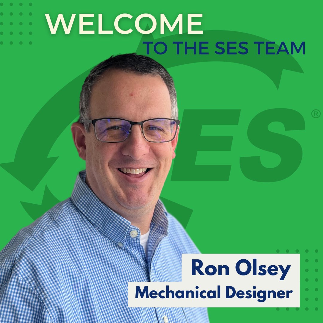 We’re so pleased to welcome Ron Olsey to the SES team as our new Mechanical Designer! Ron brings a wealth of expertise and fresh perspective to our projects. We look forward to seeing his contributions drive innovation and success