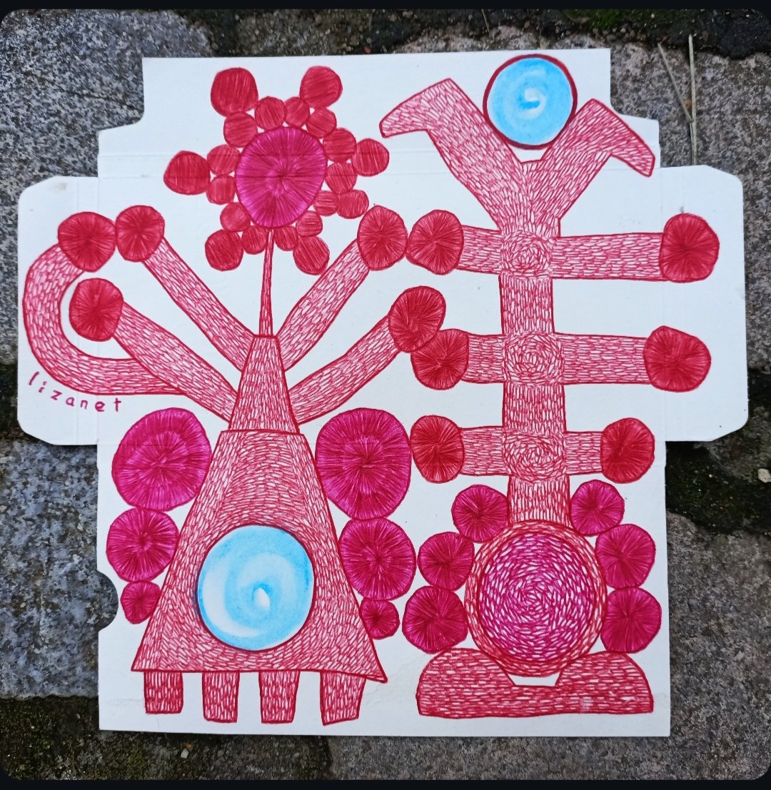 LizanetG's tweet photo. "cul par-dessus tête" sur carton d'emballage de chocolat #lizanetgilles #artcollector #draw #dessin  #outsiderart #art
#dessins #rawart #artbrut #artcollection #rawartists #artsingulier #rawvision #drawings #drawing  #artsingulier #artistes
© G. LIZANET, 2024 ALL RIGHTS RESERVED https://t.co/2nT35cYgnw