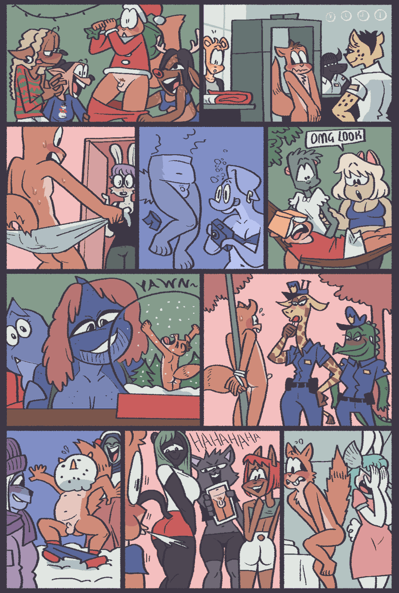 SquirrelShake's tweet photo. Don't think I'd forgotten #DecENMber2024! Here are prompts 1-10 staring my Bradley! 

But it doesn't end here! Keep an eye out for the 20th and 31st for the rest!

Drawn by @SamRockwell420 https://t.co/yvDLT5PYe3