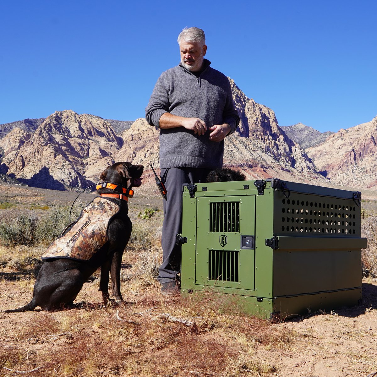 pethercules's tweet photo. Mark your calendars! 📅 The most innovative collapsible dog crate launches soon. Will you be ready? 🐶 #DogCrates #Dogs #PetCrates #CollapsibleDogCrate #HuntingCrate #HuntingDogs https://t.co/kiu3itcctI