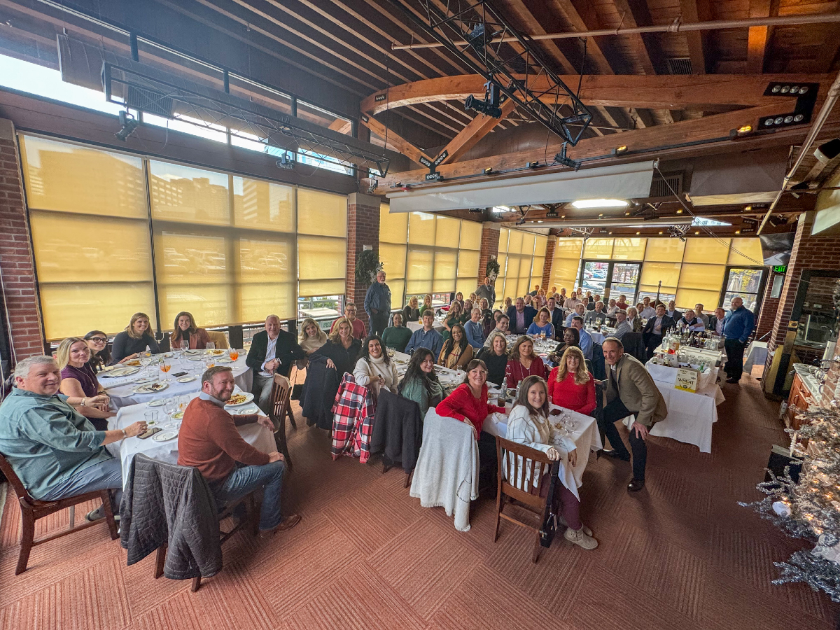 KessingerHunter's tweet photo. Celebrating the season with the best team at the beautiful Lidia's in Kansas City! 

Grateful for a year of hard work, collaboration, and success—here’s to even brighter things in 2025! https://t.co/8WQedB2hzH