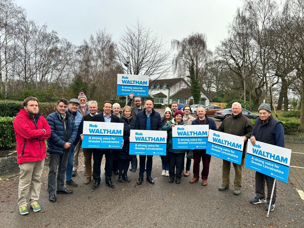 Great to be back in my home county of Lincolnshire today with @conservatives candidate for the Greater Lincolnshire Mayoralty, Cllr Rob Waltham.

Rob is a strong local candidate, currently leading North Lincolnshire Council. His local knowledge and expertise and his plan for the