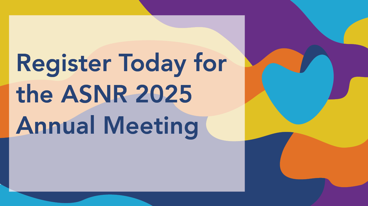 #ASNR25 includes 80+ scientific sessions with 400+ speakers covering emerging topics, #neurorad essentials, policy updates, and more. Join us in Philadelphia May 17-21!

➡️Schedule: ow.ly/k0gZ50Uq5bg
➡️Register &amp; take advantage of reduced rates: ow.ly/ofWt50Uq5bf