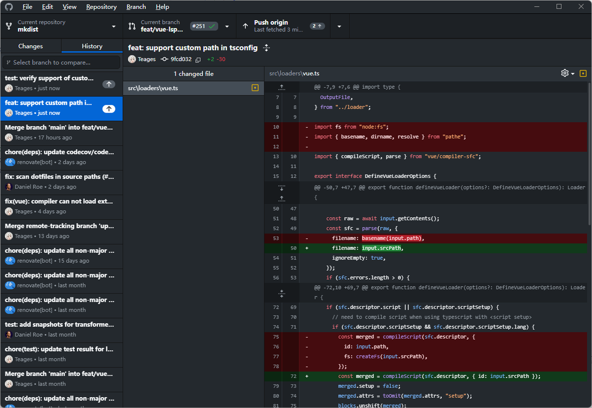 Make a feature, but just remove code