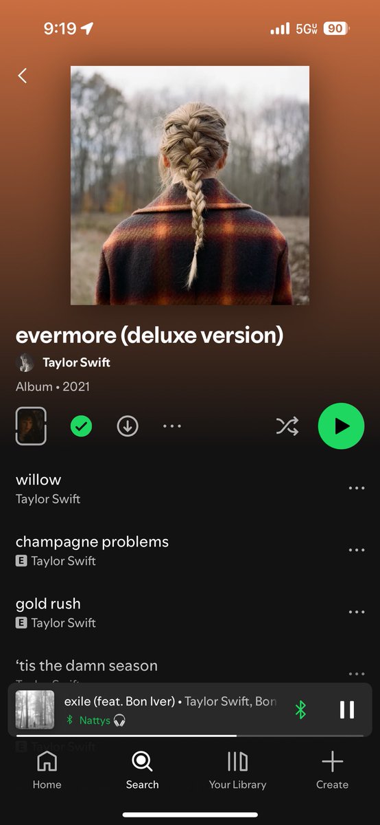 natalyyjoness's tweet photo. We are driving back home from Oregon, ofc I have to play these two albums for the vibes (and it’s snowing) 🫶🏽🦌🌲❄️ #evermore #Folklore #4YearsOfEvermore #TaylorSwift #taylornation
@taylornation13 @taylorswift13 https://t.co/6fvNvLZ87H