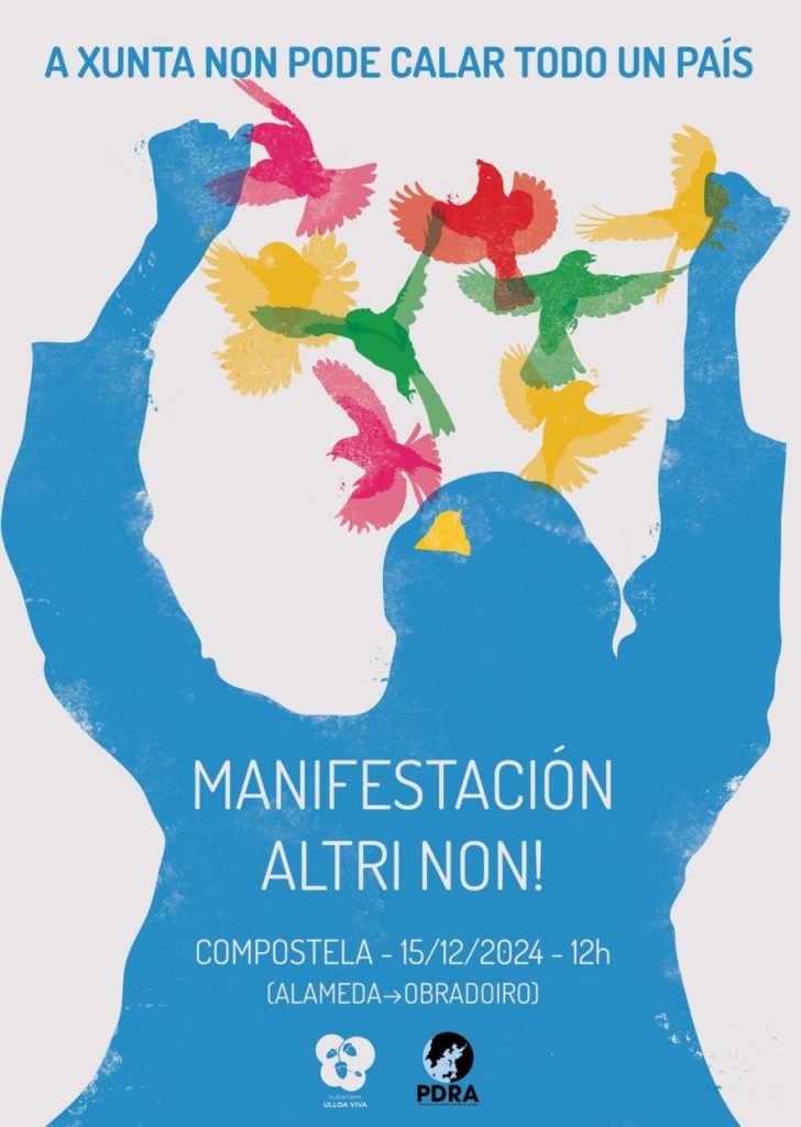 Voy a romper mi silencio. Mandemos un mensaje alto y claro. Basta de expoliar el futuro de nuestras hijas. Con 6 limites planetarios sobrepasados esto es un insulto a la ciudadanía.

Nos vemos allí.

Ahorraos likes, corazoncitos o lo que sea y os espero en Santiago el domingo.