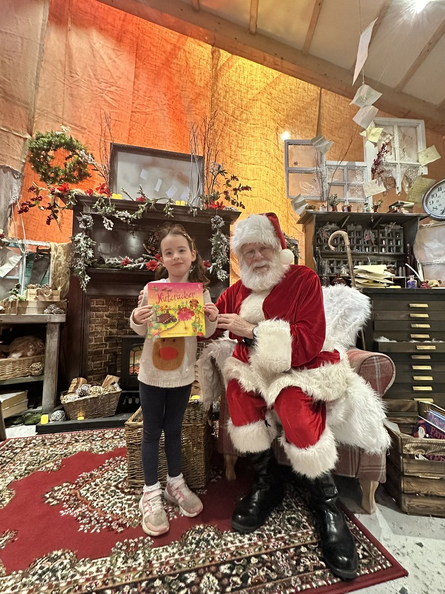 StOswaldsRCgos's tweet photo. Reception, Year 1, and Year 2 enjoyed a magical story session with Santa and Mrs. Claus today at @GoCivTheatre! 🎅🏻🤶🏻They visited the grotto, shared stories and received lovely presents. A truly unforgettable day for everyone! #MagicalMoments #ChristmasJoy https://t.co/tYqYNzyl63