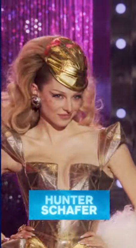 mascarayde's tweet photo. HUNTER SCHAFER IS A GUEST JUDGE AHHHH?!?!? https://t.co/JG5CwyRX5V