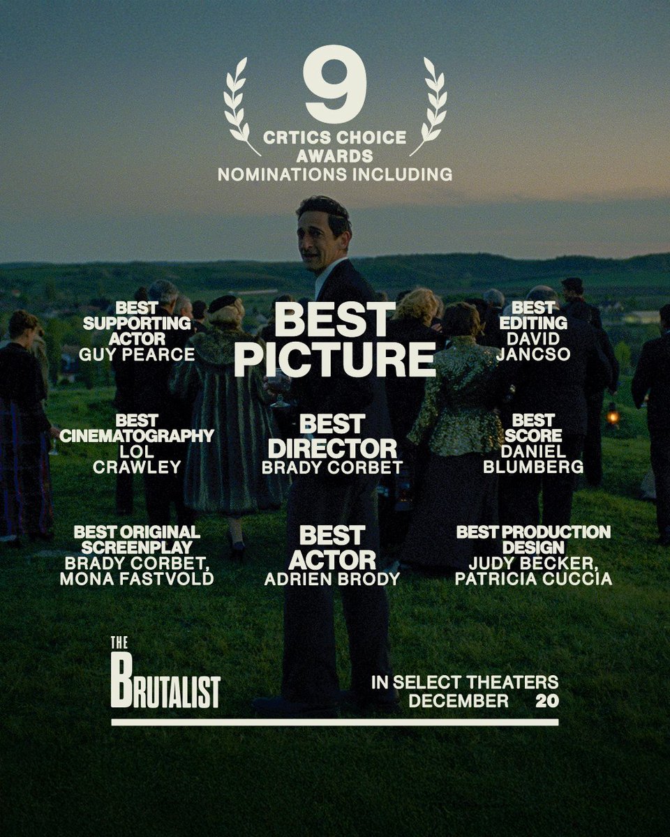 The Brutalist tweet media