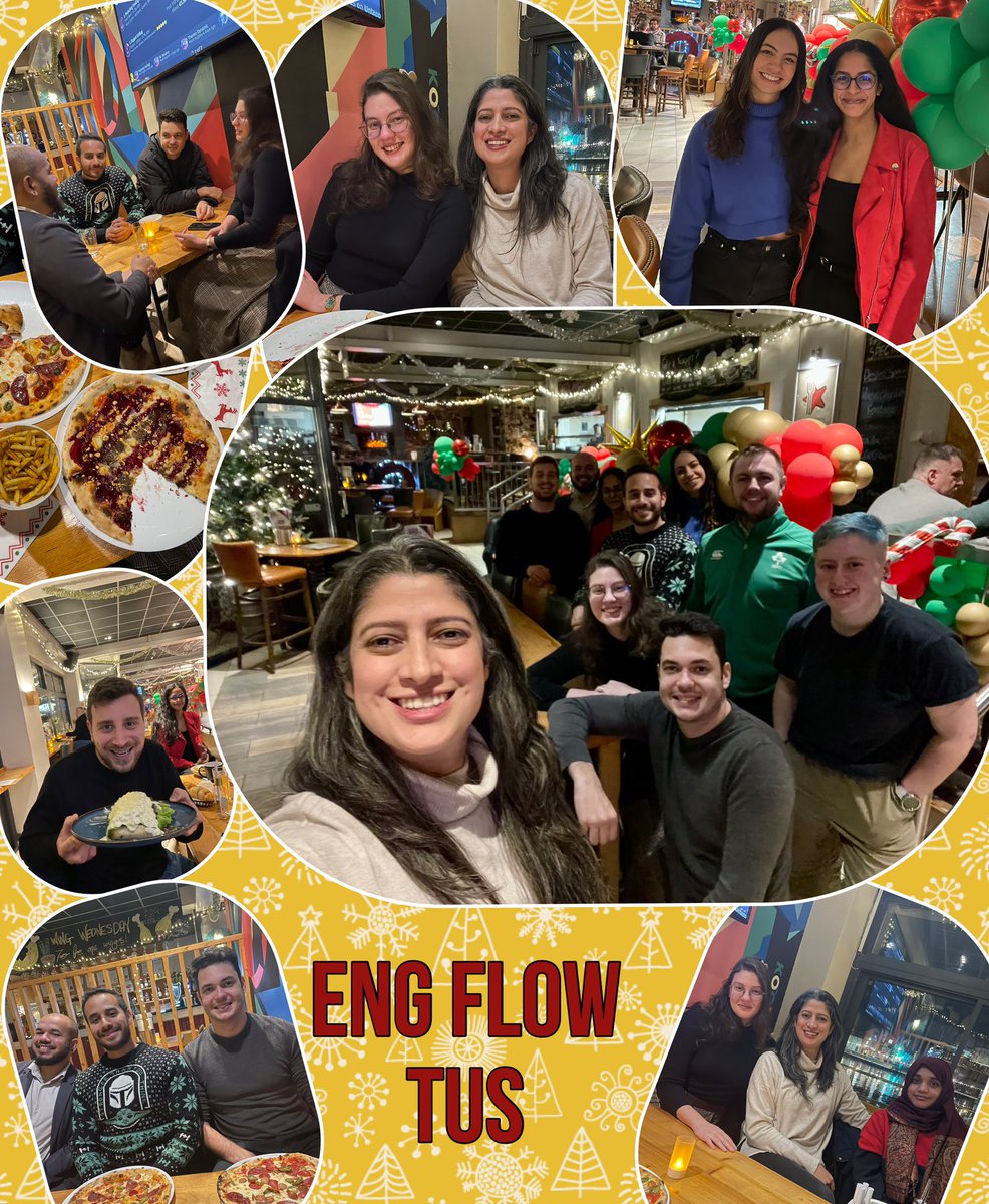 🌟 Last night, the EPE Office hosted the final Eng Flow of the year at Dead Center! 🎉 PhD students &amp; recent grads came together for food, laughter, &amp; connection.
Happy Holidays from the EPE Office! 🎄✨
#Engineering #PhDLife #CommunityBuilding #EngFlow