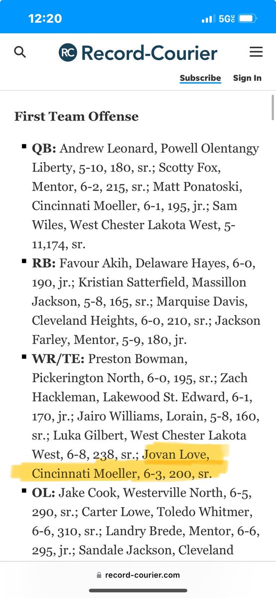 Jovan Love tweet media