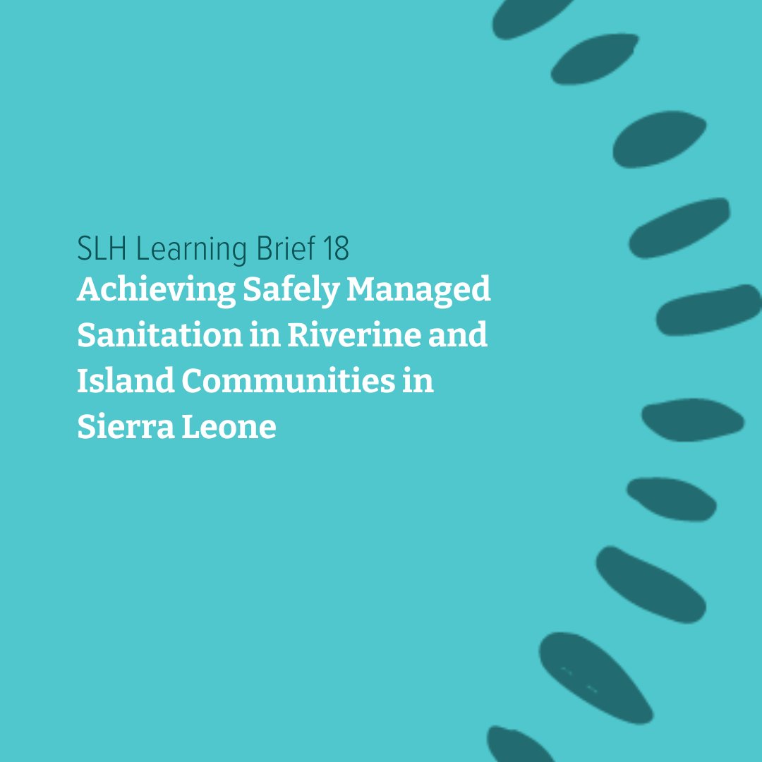 SanLearningHub's tweet image. New Learning Brief 💧

Unsafe sanitation leads to 1M+ preventable deaths yearly. In Bonthe District, open defecation rates are double the national average.

Read the full paper 👇 sanitationlearninghub.org/resource/achie…

#WASH #SanitationForAll #SierraLeone