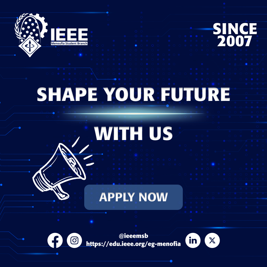 IEEE_MSB's tweet photo. Ready for new limits to break ⛓‍💥

Join us in shaping your future and be part of our new board ✨💙

Apply now to grow, lead and push your limits 💪

Registration link 👇
https://t.co/gsywiinviK

#IEEE_MSB
#Follow_The_Blue
#وأما_ما_ينفع_الناس https://t.co/YRNi0C1iJl