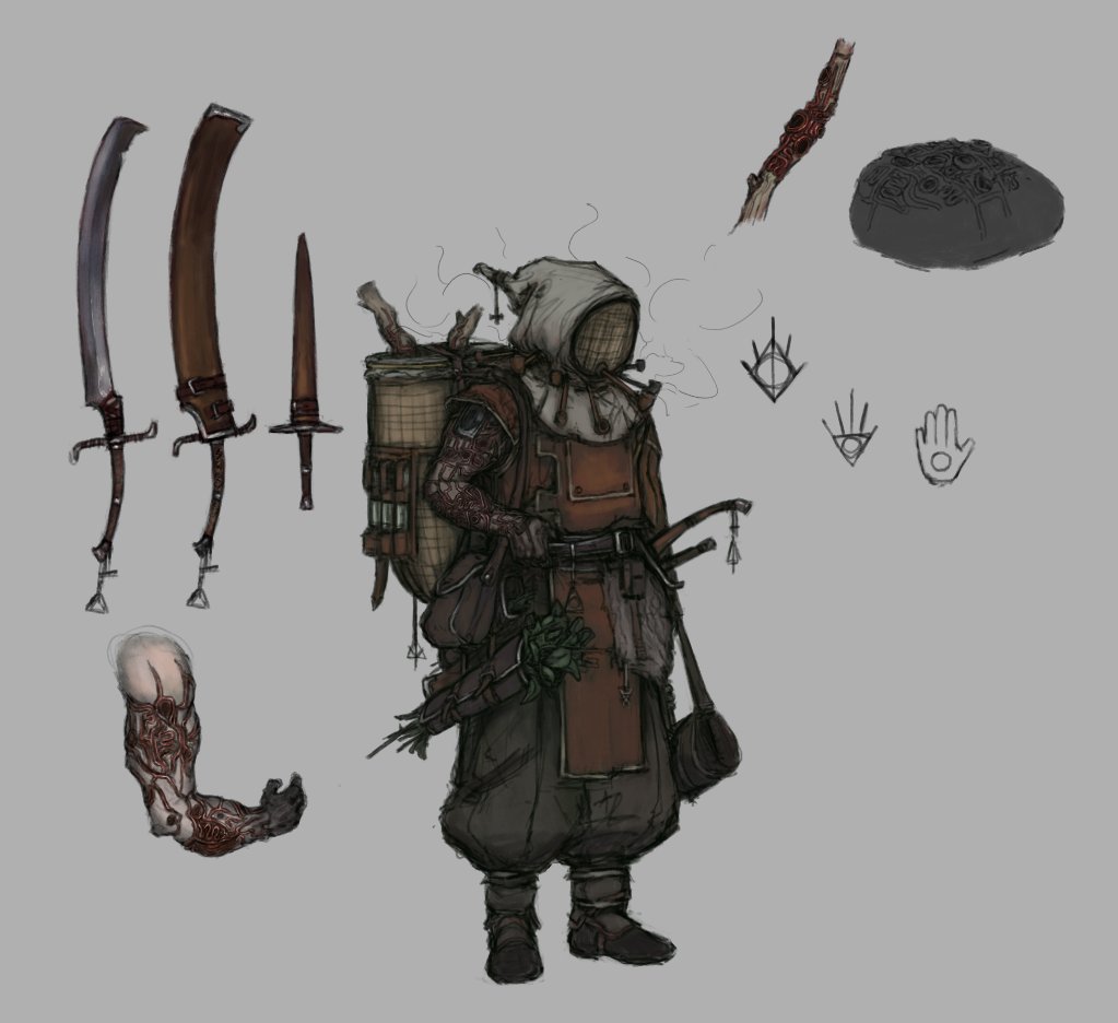 A kind of Herbalist faction called the "Black Hand"