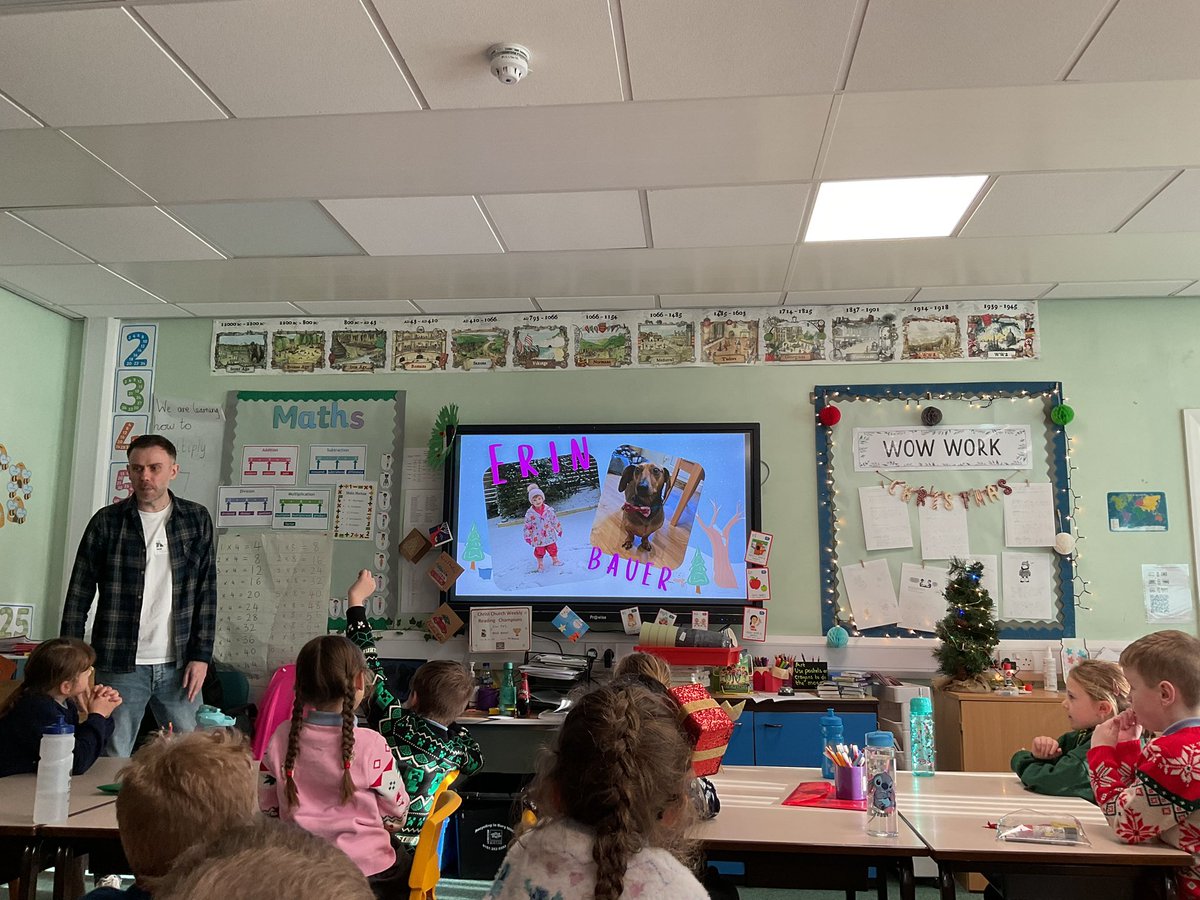 Nursery to Year 3 enjoyed a visit from author Adam Hughes today. He read us his book and told us all about being an author! Please contact the office if you still wish to order a signed copy!