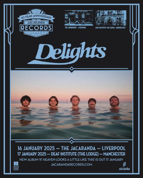 Album launch party!! We’re doing not one, but two album launch parties in Liverpool 16/01/25 and Manchester 17/01/25 in collaboration with Jacaranda to celebrate the launch of our debut album, “If Heaven Looks a Little Like This”. Tickets go on sale 10am tomorrow, very limited