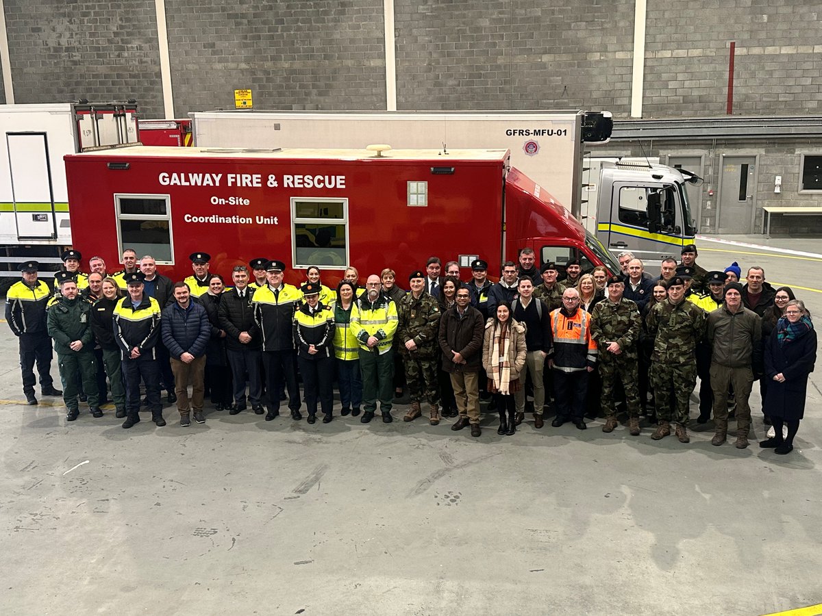 HSE_West_NWest's tweet photo. Well done to all involved in the Major Emergency Management planning at Galway Airport today. https://t.co/EVygMeIp9b