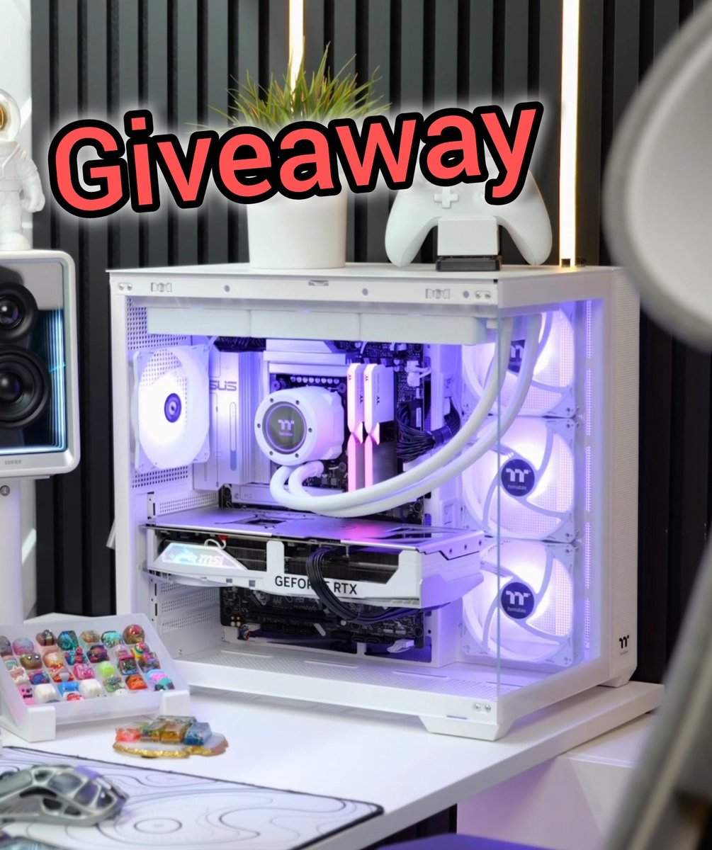 Nay.Tesseract (@brittnaynay3) on Twitter photo 🚨 GIVEAWAY 🚨 $3000 All White Pc!
Rules to Enter:
- Retweet & LIKE this tweet ❤️
- Follow <a href="/brittnaynay3/">Nay.Tesseract</a> <a href="/Thermaltake_na/">Thermaltake North America</a>
- Drop a comment
- Open to U.S and Canada only
The winner will be randomly selected in 7 Days ⏰ Good Luck and Happy Holidays! 🚨 GIVEAWAY 🚨 $3000 All White Pc!
Rules to Enter:
- Retweet & LIKE this tweet ❤️
- Follow <a href="/brittnaynay3/">Nay.Tesseract</a> <a href="/Thermaltake_na/">Thermaltake North America</a>
- Drop a comment
- Open to U.S and Canada only
The winner will be randomly selected in 7 Days ⏰ Good Luck and Happy Holidays!