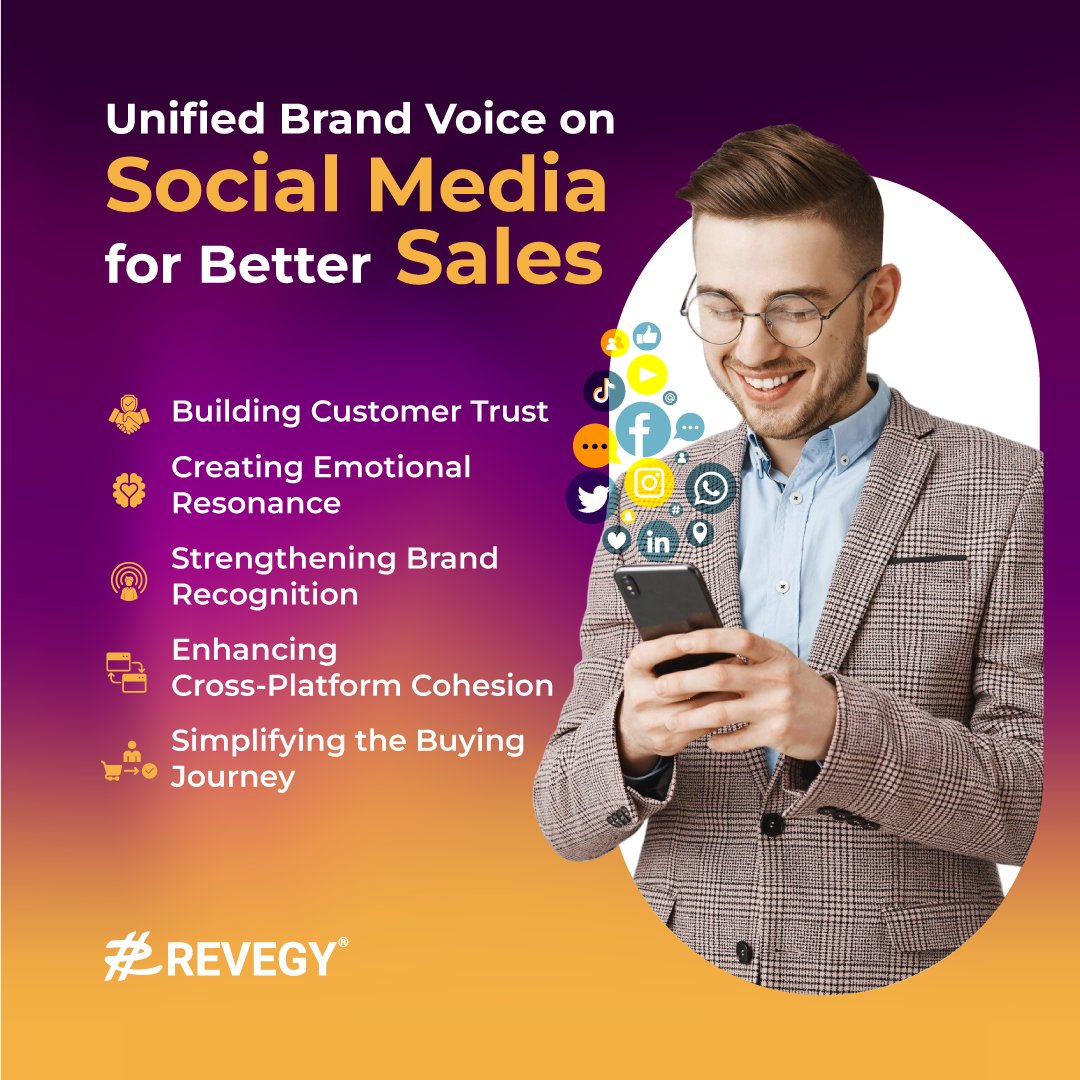 A unified brand voice is more than aesthetics—a strategic advantage that can directly impact your sales. Learn how consistent messaging builds trust, fosters emotional connections, and simplifies the buyer’s journey across platforms.
📖 hubs.ly/Q02_r0K90
#BrandVoice #Revegy