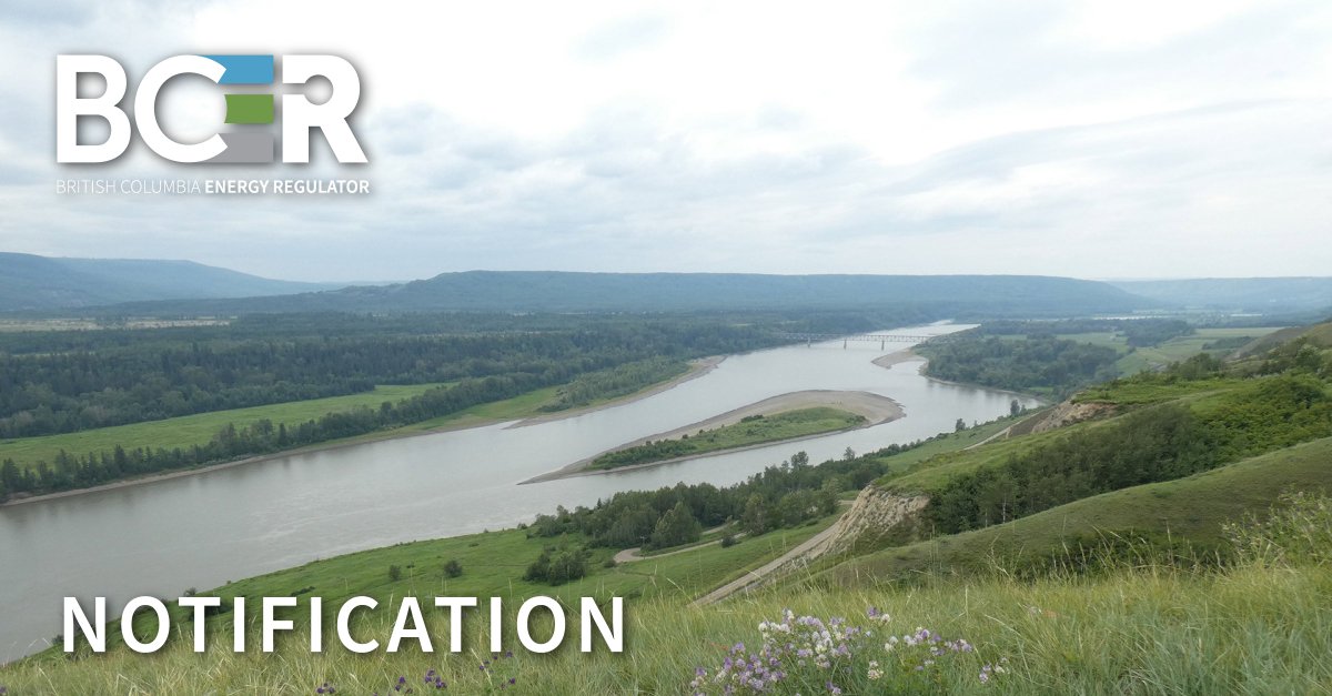 BC Energy Regulator tweet media
