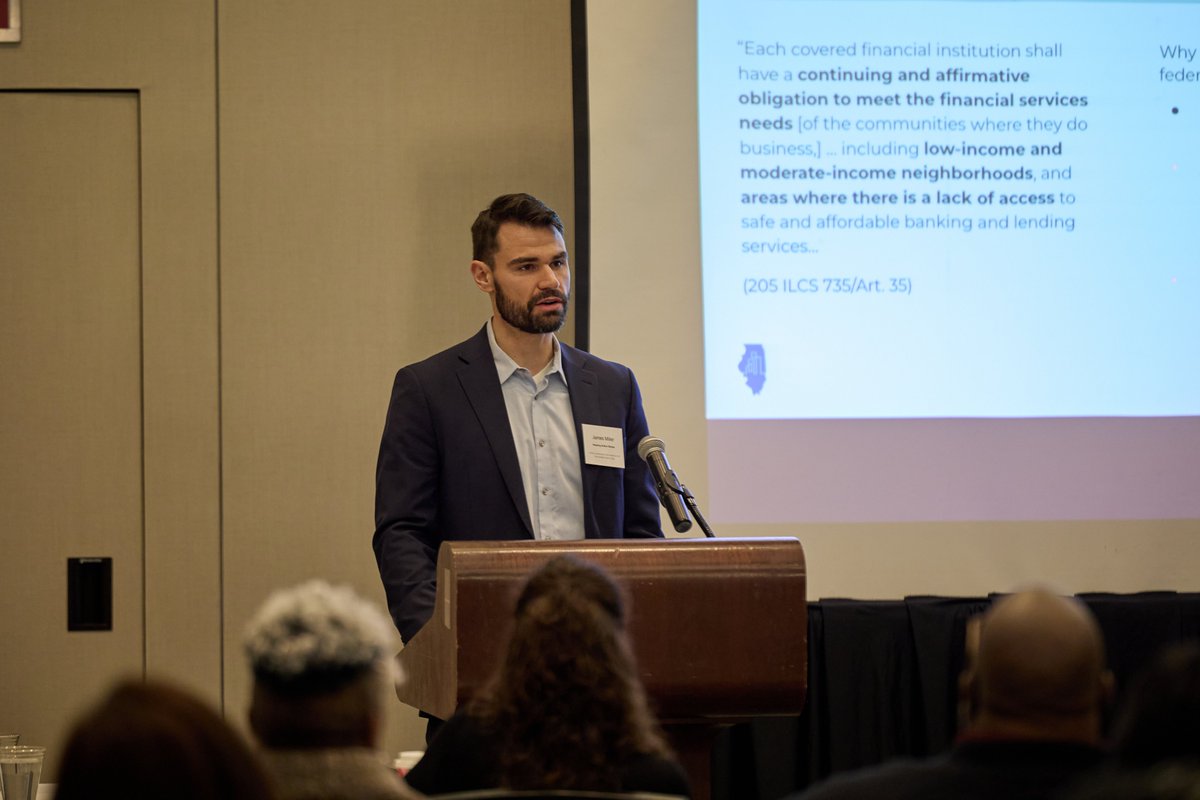 HousingActionIL's tweet photo. Last week, we headed to Metro E. St. Louis to talk about the Illinois Community Reinvestment Act going into action. Thanks to everyone who joined, especially our cohost @WoodstockInst &amp; @senatorbelt! We're looking forward to more roundtables in Springfield &amp; Chicago in 2025. https://t.co/E41JGtzBA2