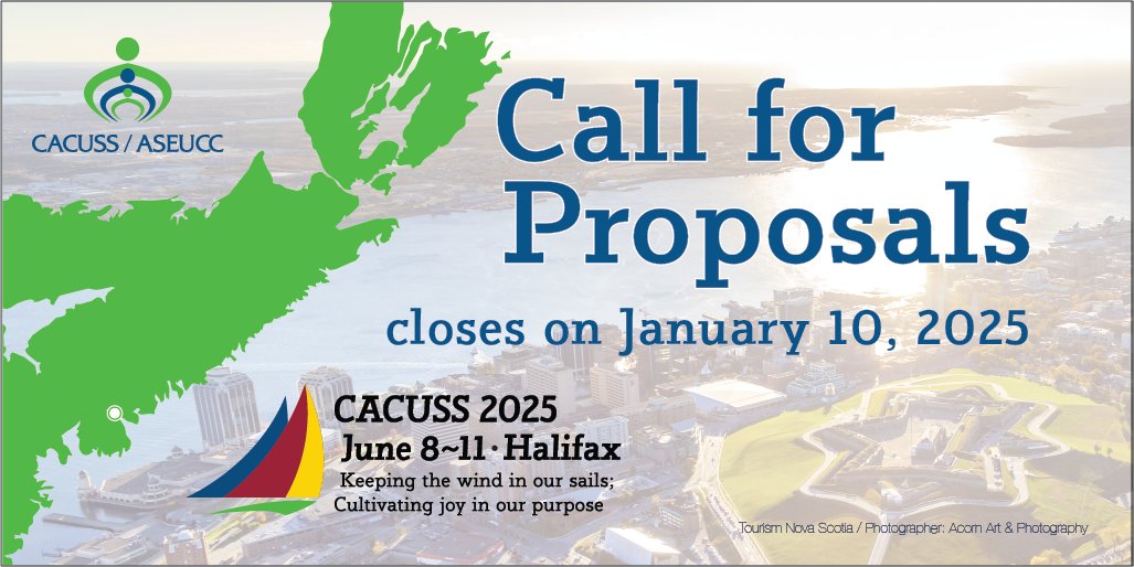 CACUSS/ASEUCC tweet media