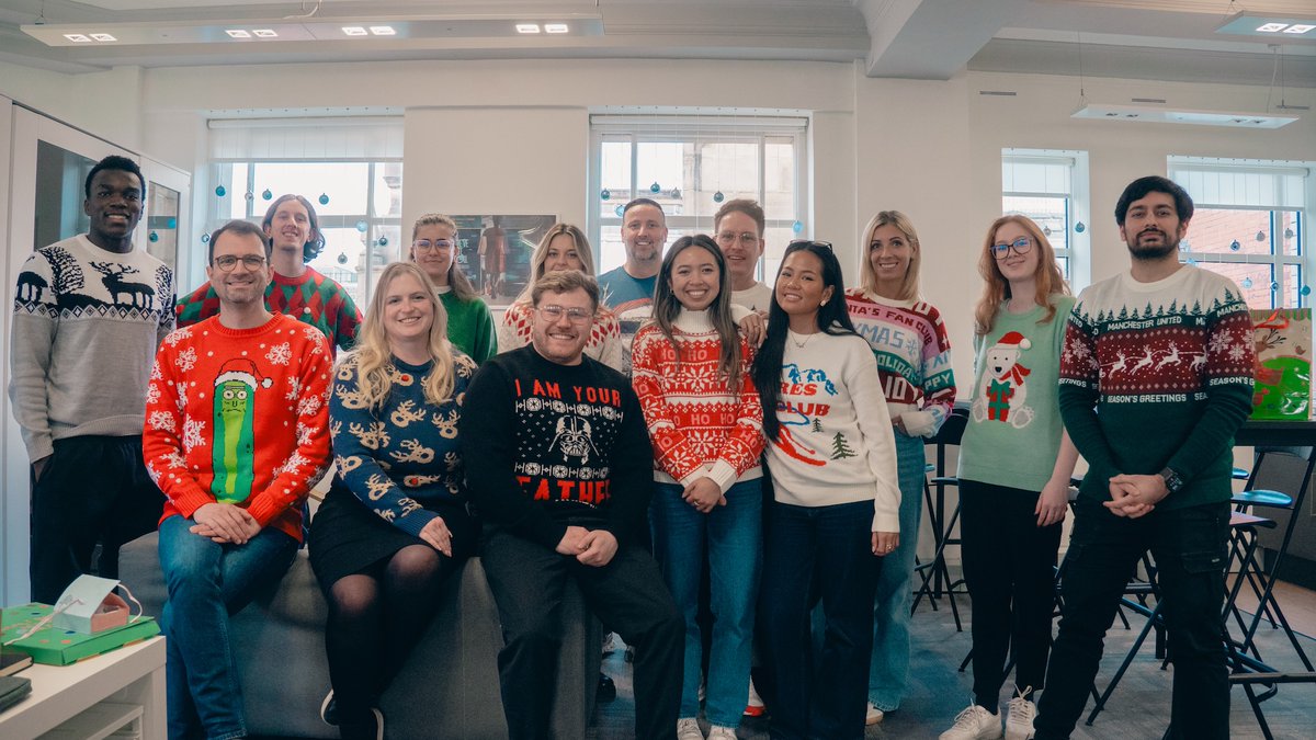 From our Manchester HQ, we wish all of our friends, clients, partners, and industry colleagues a Happy Holidays full of joy! ❤️