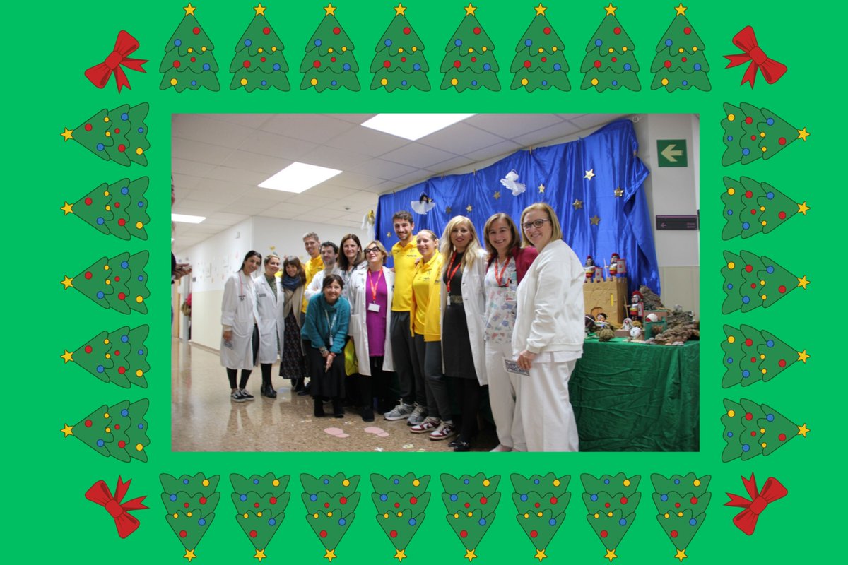 🎄💛¡La Navidad llega al #HospitaldeSagunto! Hoy, los jugadores del <a href="/VillarrealCF/">Villarreal CF</a> Carmen Carbonell,  Santi Comesaña y <a href="/JuanMFoyth/">Juan Foyth</a> han llenado de ilusión y sonrisas la sala Pediatría, regalando momentos inolvidables y obsequios a los más pequeños ¡Gracias por vuestra visita! 🤗⚽