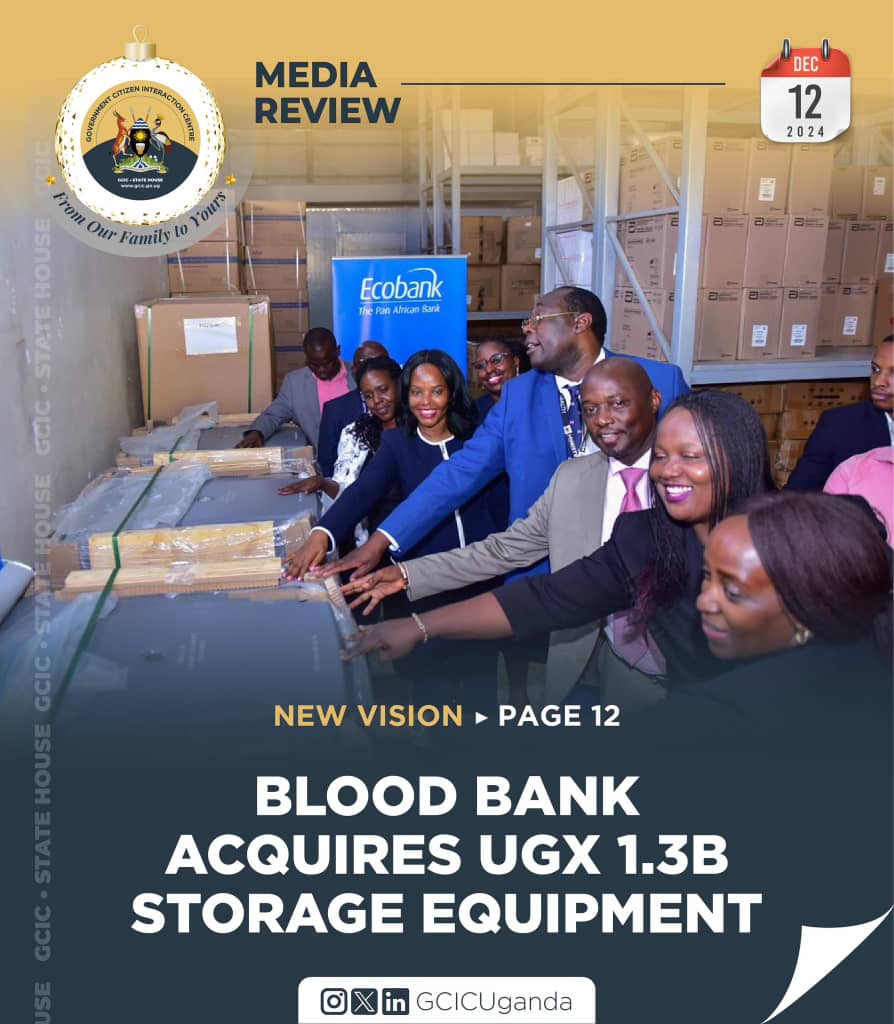 specialtha58233's tweet photo. Uganda Blood Transfusion Services (UBTS) has acquired an advanced state-of-the-art equipment designed to enhance its ability to address severe malaria-related anaemia. #UBTS
#MeaningBusiness https://t.co/B4nCvd1GsB