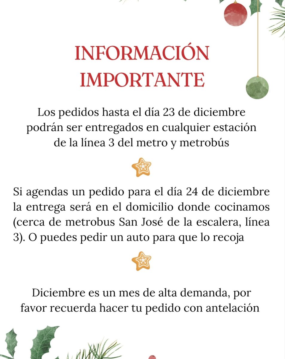 Ya salió el menú navideño del Cacerolazo 🎄☃️🎁 
instagram.com/cacerolazo_res…