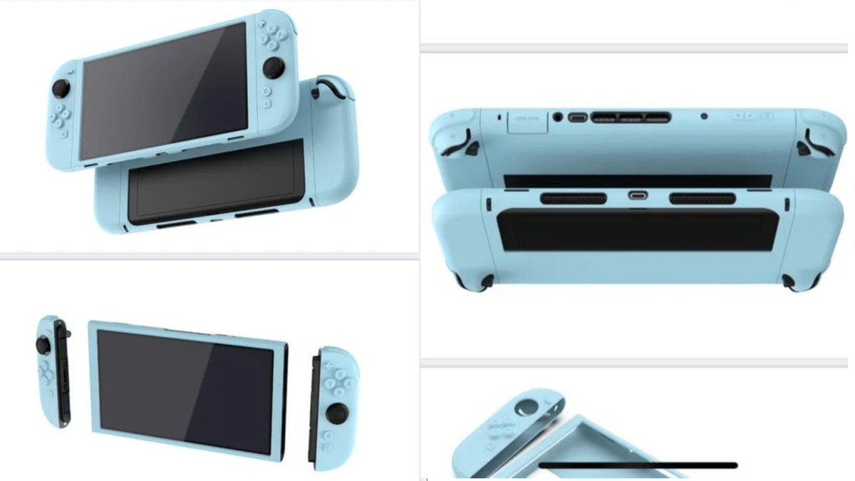 gamelandggbr's tweet photo. Outra rodada de vazamentos do Switch 2! Depois da capa de aderência da Satisfye, uma capa de silicone de outra marca aparentemente revelou o design completo do modelo👀 #NintendoSwitch https://t.co/V1M0KqkxUX