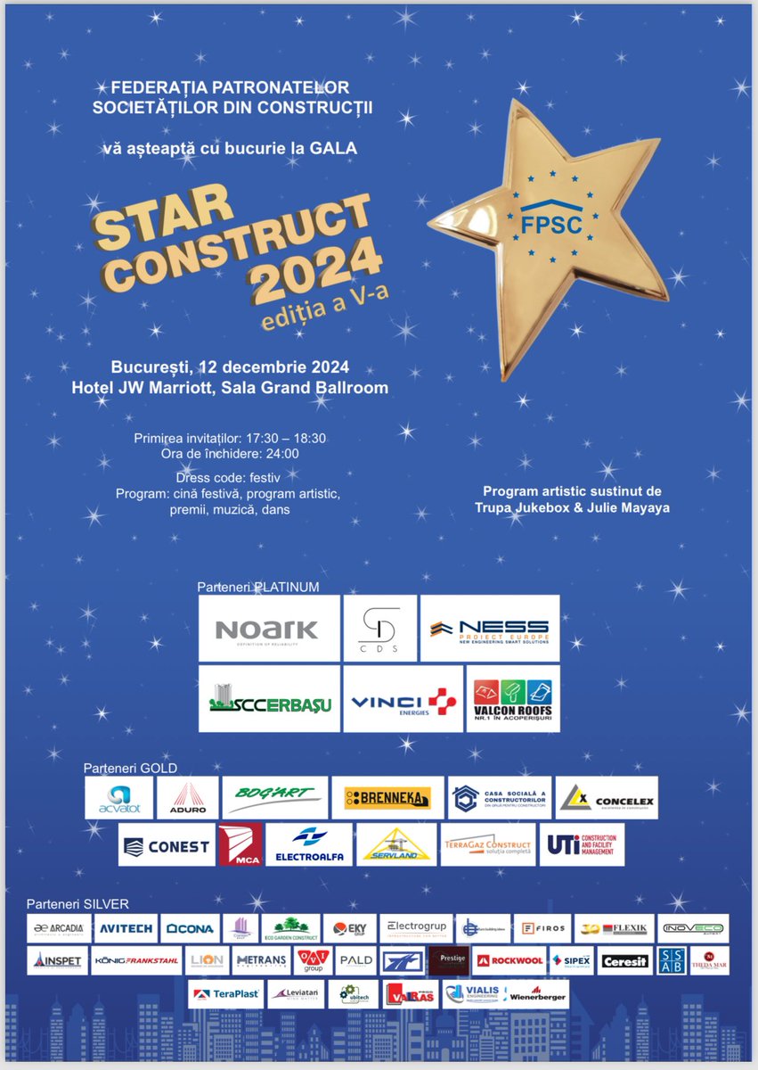 paltineanu's tweet photo. Honored to receive, on behalf of Romanian 🇷🇴 #EPC for energy fluid infrastructure  #INSPET, the 2024 STAR CONSTRUCT Award for Strategic Projects. 

Thank you President #Erbasu of @FPSC_Romania for this award that compels us to continue working towards European energy security!

#FPSC #StarConstruct #CriticalInfrastructure #NatGas #EnergySecurity
