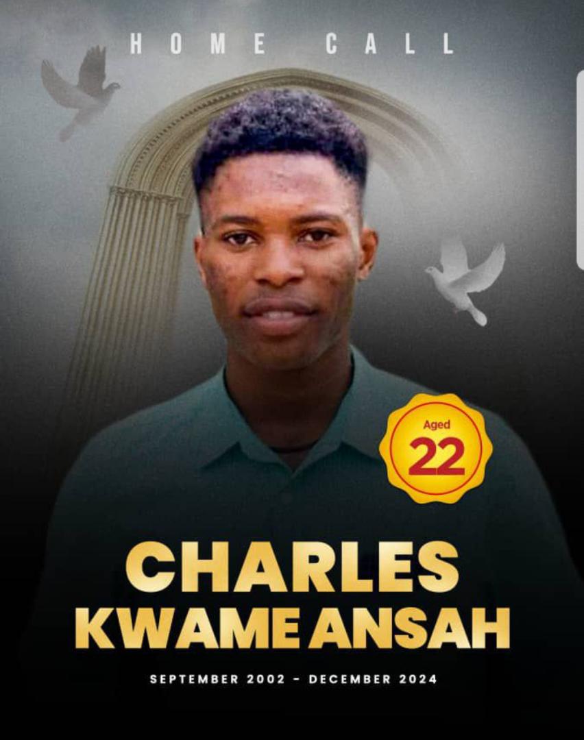 AndrewDans68735's tweet photo. May the sorrow of losing Charles Kwame Ansah, a bright and ambitious final year IT student, be comforted by cherished memories of his life. Sending love, strength, and prayers to his family and friends during this difficult time.
#RIPCharles
#GoneButNotForgotten
#UenrSrc https://t.co/JI3WTdk24Z