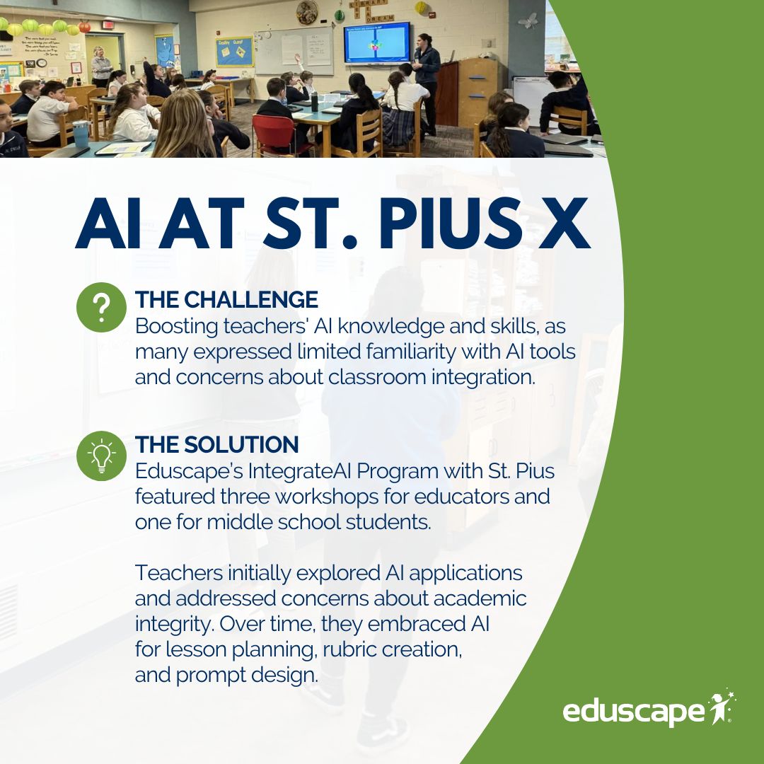 Eduscape's tweet photo. ๐ง๐ป IntegrateAI provides practical strategies to bring AI & computer science benefits into real classroom settings.
๐ Happy #CSEdWeek! Take the next step of becoming a pioneer in the classroom: https://t.co/hW5pRMRnxU
#Eduscape #ComputerScience #RethinkLearning #IntergrateAI https://t.co/jbQ7E05Wf5
