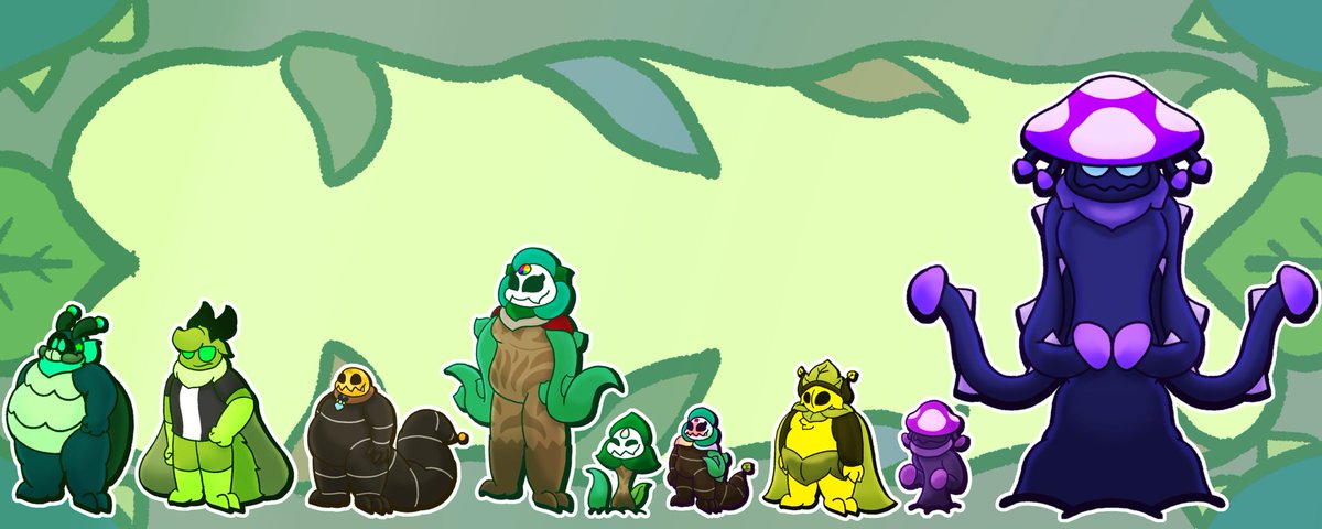 LemmyKirby's tweet photo. Fables Ocs

[ #bugfables #oc #ocs #bug #beetle #moth #berry #Plant #leaf #mushroom #bugfablesoc #bugfablesocs #bugsona ] https://t.co/zMo2Nr2tcO