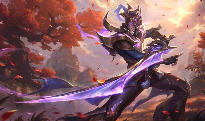 Forgot Victorious Master Yi's  Victorious Master Yi was earned by players who accumulated enough split points in Ranked. Those who believe themselves worthy of learning the art of Wuju must make the pilgrimage to where its true master resides. Though many have studied under 