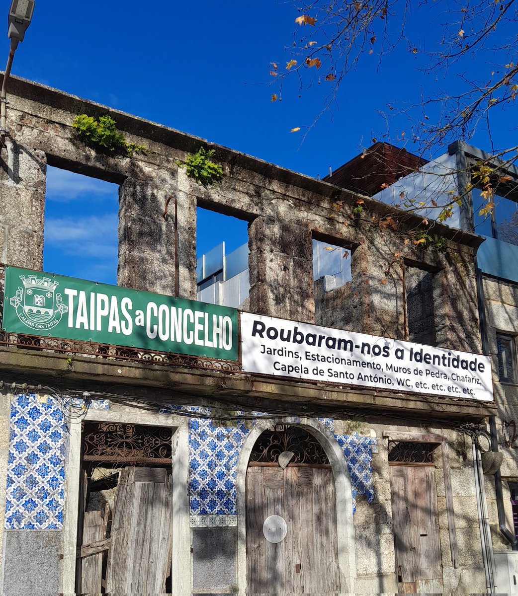 taipas, a maior vergonha de Guimarães