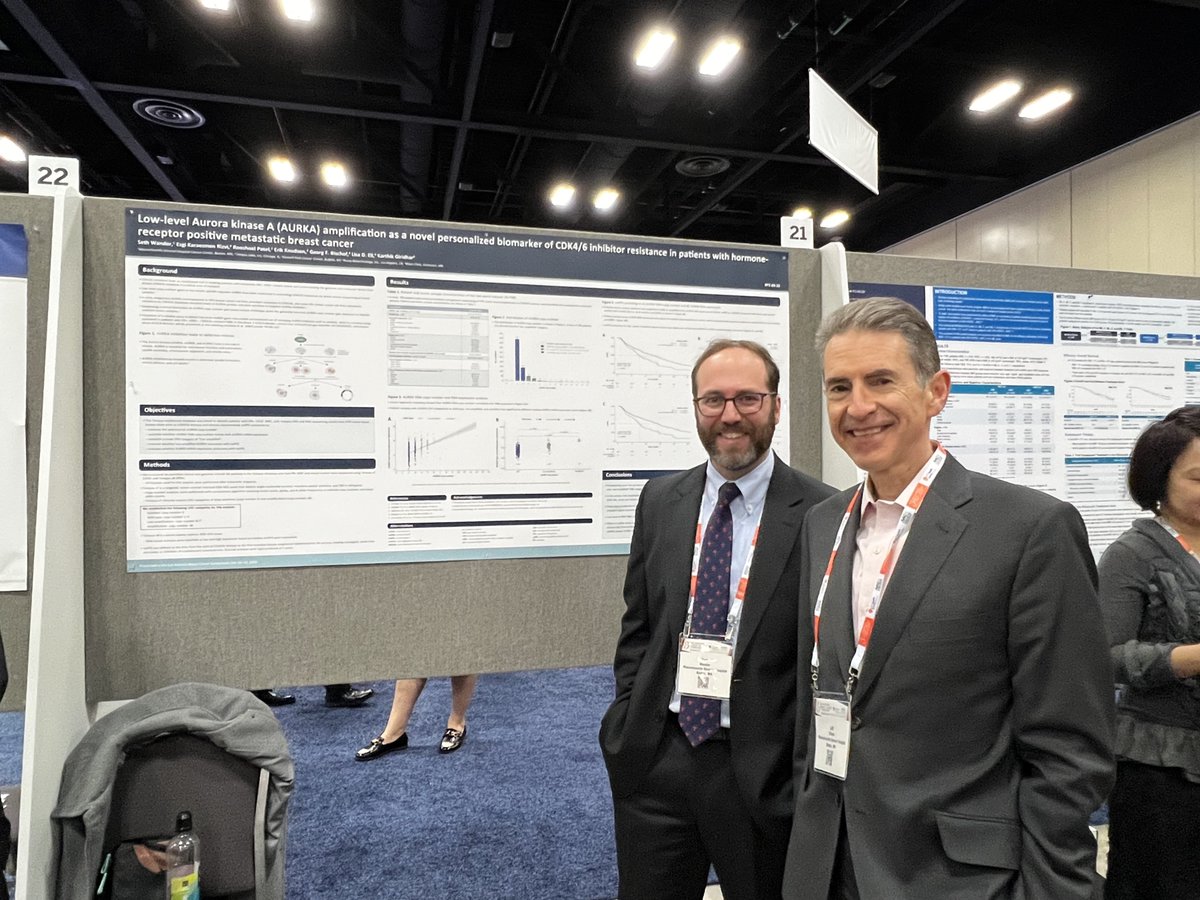 MGH Breast Oncology (@mghbreastonc) on Twitter photo #SABCS24 P2-09-21 | Dr. Seth Wander <a href="/MGHCancerCenter/">Mass General Cancer Center</a> presented low-level Aurora kinase A amplification as a novel personalized biomarker of CDK4/6i resistance in patients with HR+ metastatic #breastcancer β¬οΈ #SABCS24 P2-09-21 | Dr. Seth Wander <a href="/MGHCancerCenter/">Mass General Cancer Center</a> presented low-level Aurora kinase A amplification as a novel personalized biomarker of CDK4/6i resistance in patients with HR+ metastatic #breastcancer β¬οΈ