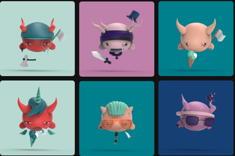 LikeAWanton's tweet image. After my first imp, I was welcomed and embraced by the community. Twelve days later. I found myself with another Imp in my cart.
Then a few more days, and another Imp. The traits and the art were great and I couldn't stop. The @SuperNfty  community on discord was energizing.