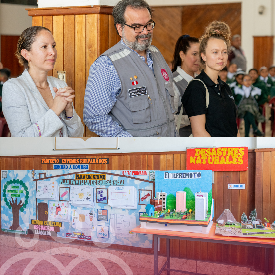 🏫 Gracias a la alianza entre <a href="/vivavivevalores/">VIVA Vive Valores</a>, <a href="/drelm_lima/">DRELM</a>, <a href="/indeciperu/">INDECI</a>, este año, más de 212,700 estudiantes, 8,054 docentes y 371 instituciones educativas recibieron talleres y herramientas para fortalecer sus conocimientos en gestión de riesgos. 

#EstemosPreparados