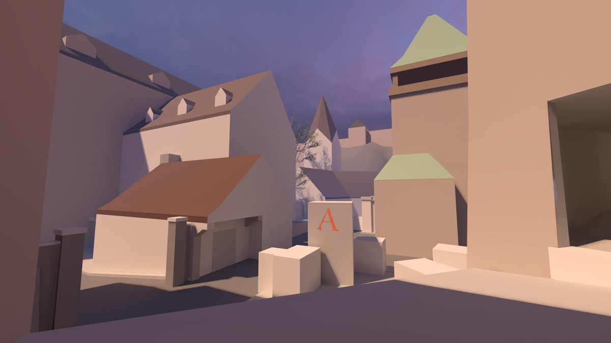 Rump3L_'s tweet photo. workshop soon .-
#CS2 #counterstrike #leveldesign #wip #graybox #lighting #colors https://t.co/SBfRHVKYrQ